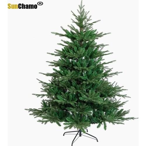 PE Christmas Tree Simulation 1.8M Home Luxury Automatic Spruce Shopping Mall Window Hotel Decoration Festival Party Supplies