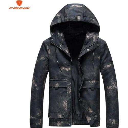 New Spring Autumn Mens Jackets bomber Camouflage Military Hooded Coats Casual Zipper Male Windbreaker Men Brand Clothing coat