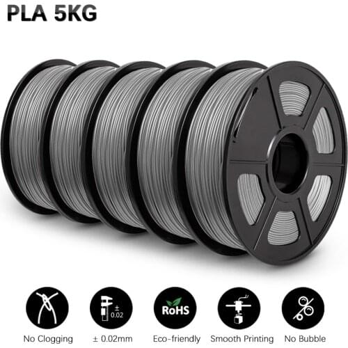 GOHIGH PLA Filament 5KG For 3D Printer Materials Eco-friendly Printing Refills Accessory