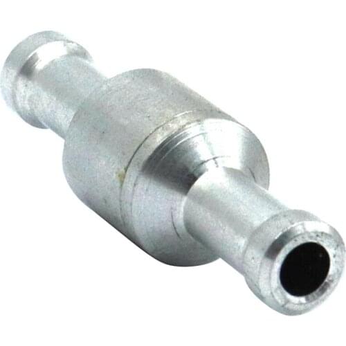 5/8mm Fuel Non-Return One Way Check Valve Petrol Oil Water Aluminum Alloy
