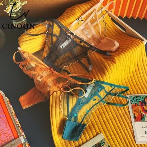 CINOON Sexy Lace Sexy WomenS Panties Lingerie Ultra Thin Low Waist Tanga Thongs Hollow Out Female Underwear G String Intimates