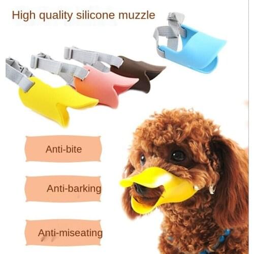 Pet Duckbill CoverPlastic Dog Mouth CoverPet Dog Mouth Cover Big Dog Mouth Cover Anti-barking Pet Supplies Training Supplies