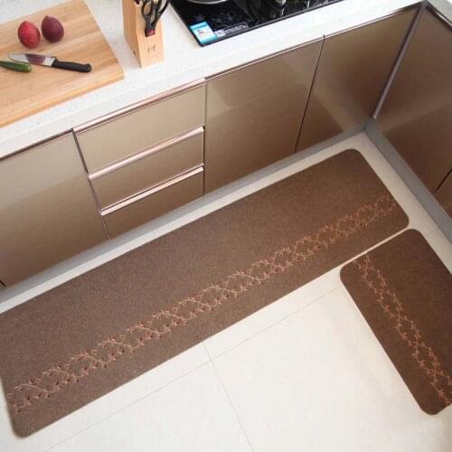 Handmade Embroidery Kitchen Mat Washable Entrance Long Door Carpet Bedside Hallway Rugs Non-slip Window Balcony Footcloths