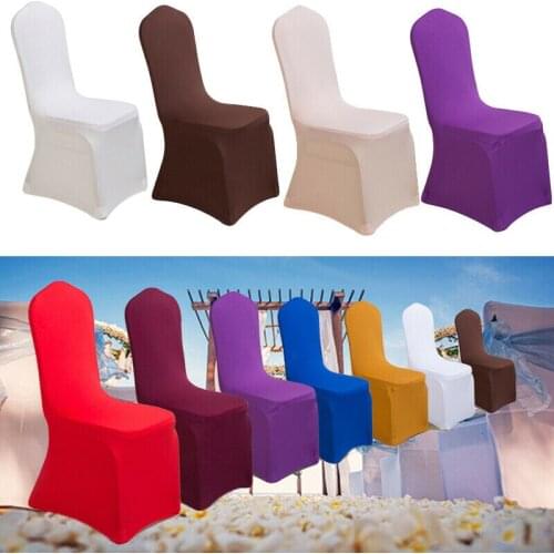 Slipcovers Christmas Chair Covers Wedding Party Dining Home Seat Covers Modern Universal Stretch Spandex Outdoor Chair Cover