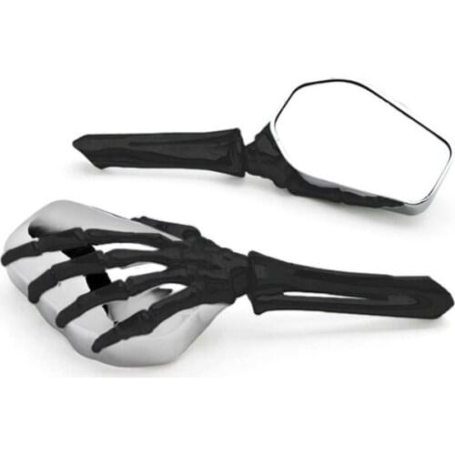 Brand new Skeleton Skull Hand Motorcycle Mirrors For Victory Kingpin Deluxe 8-Ball Tour Ness