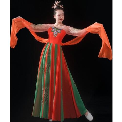 Hanfu Ancient Costumes Hanfu Dress Chinese Folk Dance Clothes Classical Performance Clothing Traditional Dance Costume 12626