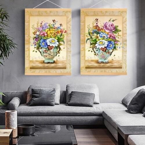 Vintage Wall Art Canvas Painting Wall Pictures for Living Room Retro Poster Home Decoration Paintings Wall Decor Pictures