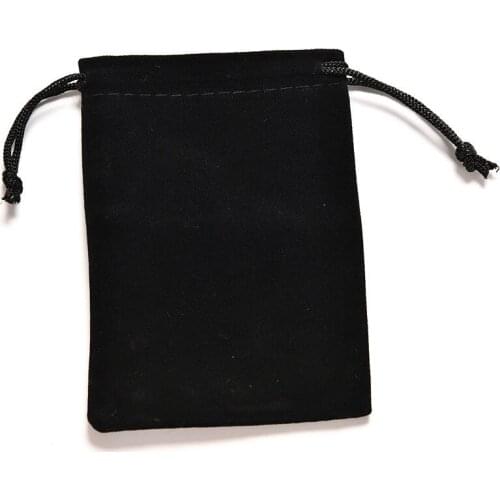 New Fashion 1/2pcs 12x9cm High Quality Velvet Drawstring Bags Jewelry Packing Bag & Pouches