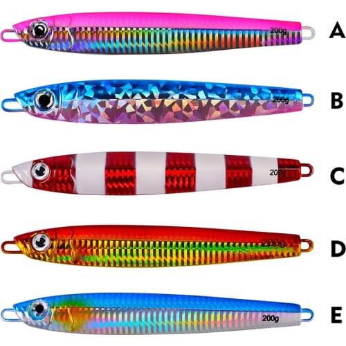 2020 NEW BATTLEBASS 1PC Metal Fishing Lures Jigging Lead Alloy Fish Reflected 3D Eyes Sea Fishing Wobbler Hard Baits 80g/100g