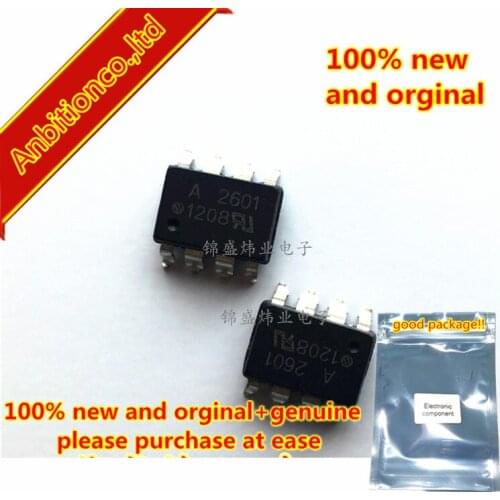 10pcs 100% new and orginal HCPL-2601-500E A2601 SOP8 in stock