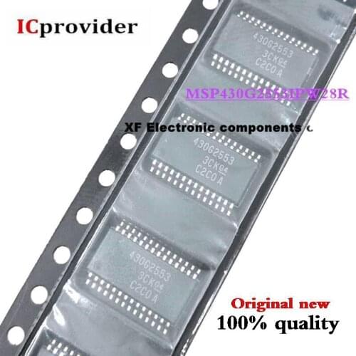 10pcs/lot MSP430G2553IPW28R MSP430G2553IPW MSP430G2553 TSSOP28 Best quality