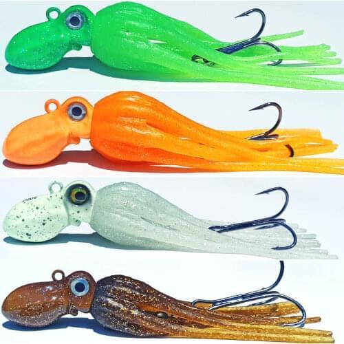 100g 150g 200g 250g 300g 350g 400g 450g squid tail lure lead jig jig head with skirts squid jig octopus jig sea jig