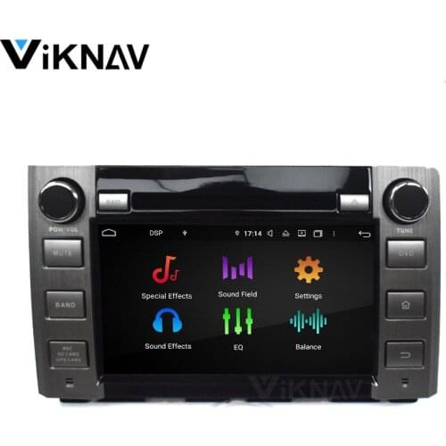 2DIN Android Car radio DVD player For Sequoia Tundra 2014-2016 car stereo autoradio auto audio head unit GPS navigation
