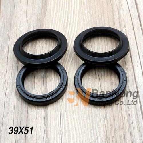 39*51*8/9.5 Double spring Motorcycle Front Fork Damper oil seal cover For Honda Steed 400 600 Steed VLX400 600
