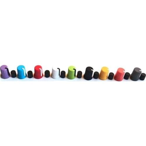 9pcs Rotary Knob NI For Traktor Kontrol Z1 Z2 S2 S4 S5 S8 DJ Controller Mixer