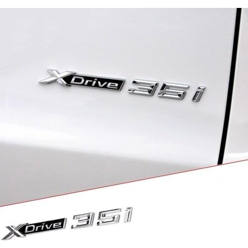 Car stickers and decals fender compatible with x3x4x5x6x1 xdrive35i digital emblem