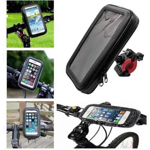Bicycle Mobile Phone Holder Universal Type Rotatable Waterproof Dustproof Touch Screen Multifunctional Mountain Bike Motorcycle