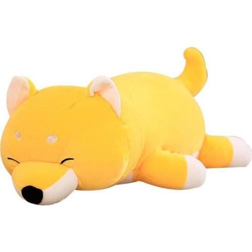 Baby Kid Plush Toy for Christmas Birthday Gift Shiba Inu yellow dog Children Plush Stuffed dog Toys