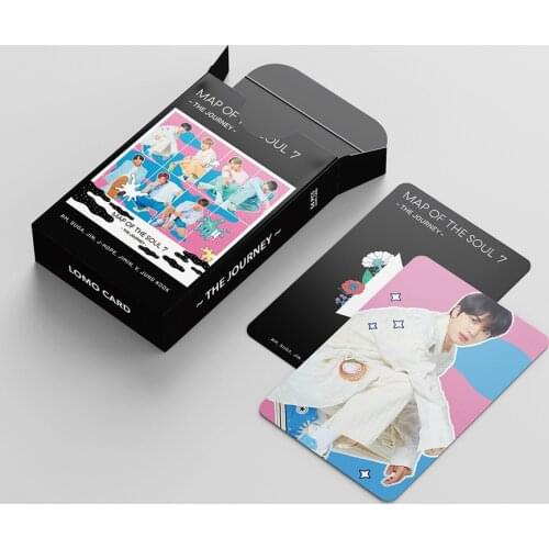 K-POP Bangtan Boys Lomo Card Photocard Poster Map of The Soul 7 The Journey Card Army JUNG KOOK JIMIN SUGA FANS Gift