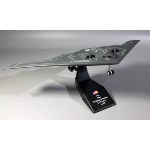 WLTK USAF Northrop Grumman B-2A Spirit Stealth Bomber 2004 1/200 Diecast Model