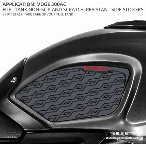 Motorcycle Fuel Tank Sticker Decal Anti-skid for For VOGE 300AC HONDA SUZUKI YAMAHA KAWASAKI KTM BMW APRILIA DUCATI