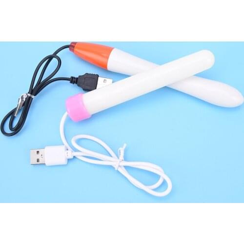Real Masturbator USB Heating Rod Bar Masturbator Cup Warm Stick Vagina Warmer Torch Erotic Sex Toys for Couples Adult Products