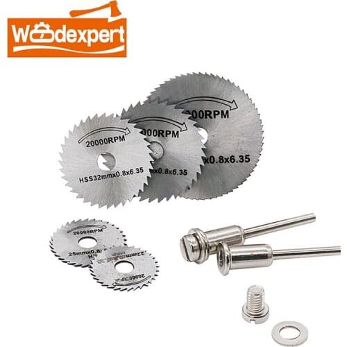 Circular Saw Blade Electric 22/25/32/35/44/50mm with 3.2/6mm Mandrel for Cutting Wood Plastic,PVC