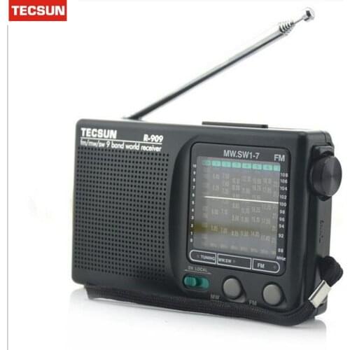 Tecsun R-909 R909 full-time FM radio semiconductor portable FM radio R909 Retail-Wholesale Drop Shipping New
