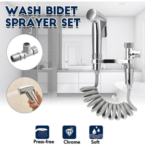 Portable Bidet Sprayer Set Bathroom Shower Head Handheld Toilet Bidet Sprayer for Bathroom Hand Shower Head Cleaning Tool