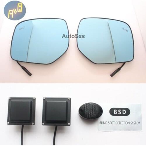 2015 for Subaru Outback, Forester, Legacy, XV BSD BSM blind spot monitoring 24GHZ Microwave Radar Sensor LCA Mirror light alarm