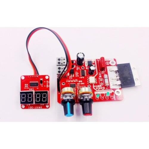 NY-D01 100A Digital display Spot welding time and current controller panel timing Ammeter Spot Welders control Board