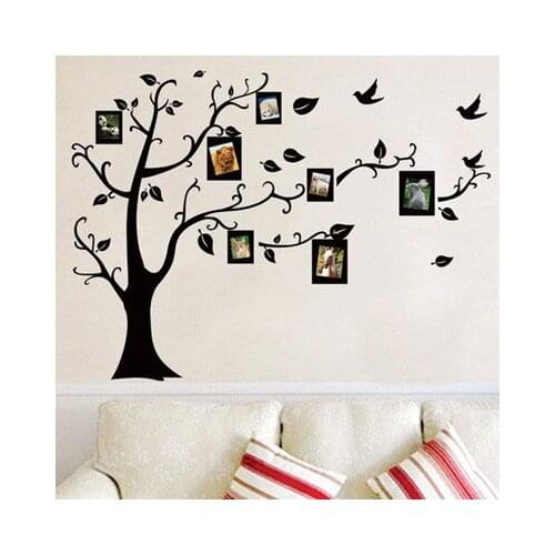 Removable Photo Tree Wall Sticker 100*80CM DIY Kids Room decoration Sofa Background Wall Pictures Wallpaper Painting Abstract