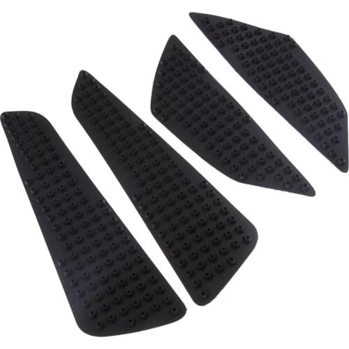 Universal Motorcycle Tank Traction Side Pad Knee Grip Decal Sticker Rubber Tank Traction Side Pad