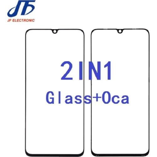 10pcs For Samsung A72 A52 A11 A41 A51 A21 A01 A30s A40 A50 A70 A71 M20 LCD Front Touch Screen Lens Glass+OCA Glue Replacement