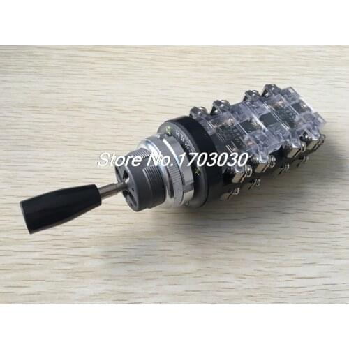 AC 380V 15 Amp 4 Position Spring Return Joystick Switch Controller HKA1-42