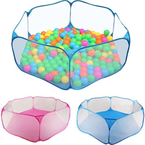 Kiddey Ball Pit Play Tent for Kids - 6-Sided Ball Pit for Kids Toddlers and Baby for Indoor Outdoor Game Toy