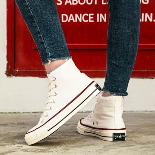 Korean mens leisure on de male hot black men sneaker canvas informales shoe white causal high slip casuales spring sale mens