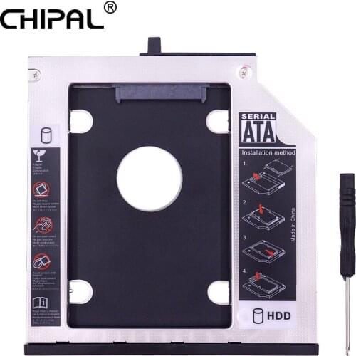 Optical Bay 9.5mm SATA 3.0 2nd HDD Caddy 2.5 SSD Hard Drive Enclosure For Lenovo ThinkPad T400s T400 T410 T410s T420s T430s