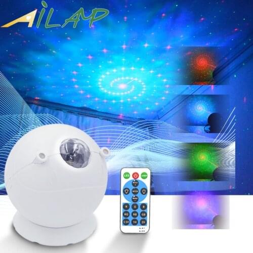 Basketball laser projector lights Dreamy ripples starry sky stage lights Bedrooms kids room party night dj disco holiday wedding