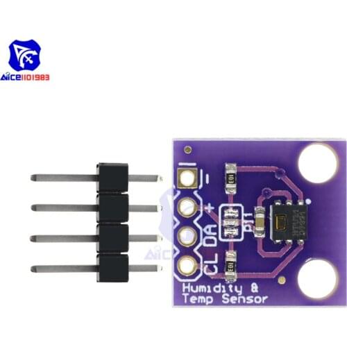 Diymore GY-213V-HTU21D Temperature & Humidity Sensor Module Replace SHT21 SI7021 HDC1080 Module for Ardunio