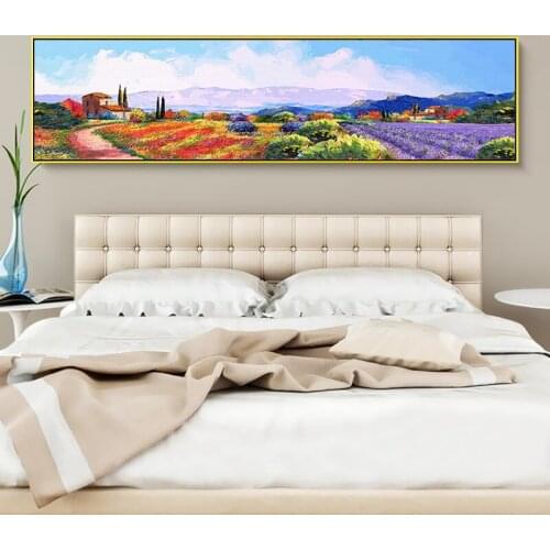 Large Size 60x120CM DIY Painting By Numbers Landscape Oil Painting Paint By Numbers Wall Art Picture