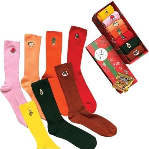 Socks Stations the pole Socks With Embroidery Box 36/42