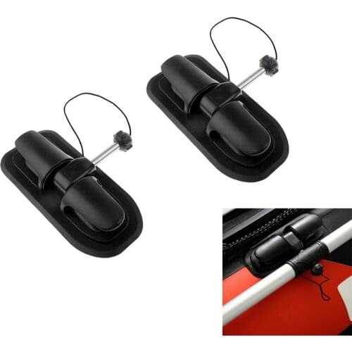 New 2 Pieces Inflatable Boat Oar Lock Patch Kayak Watercraft Parts Replacement for Fishing Inflatable Dinght Accessories