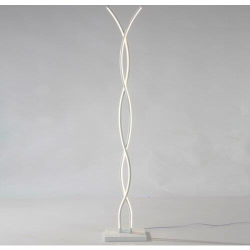 New floor lamp post modern intelligent dimming simple personality LED floor lamp LED lamp decorative lamp Warm White LED Nordic