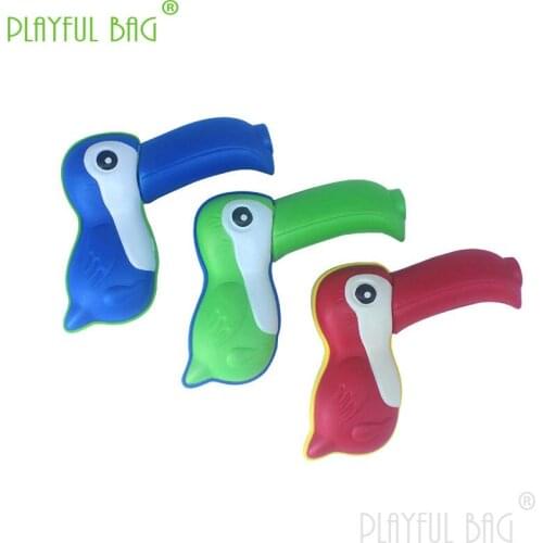 PB Playful bag Outdoor sports fun player new childrens bird gun EVA toy animal toy gun model gift game cs happy nd16