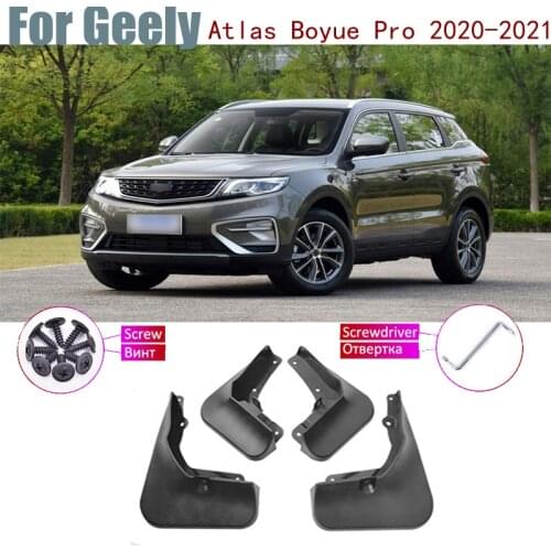 Front Rear Fender Mud Flaps Guard Splash Flap Mudguards Car Accessories Mudguard For Geely Atlas Boyue Pro 2020-2021