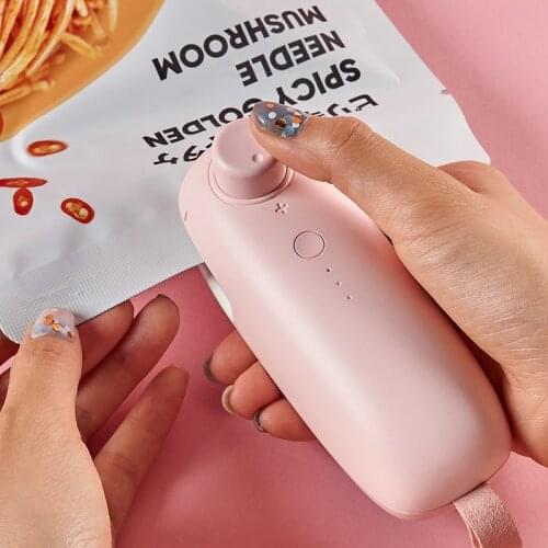 Portable Hand Pressure Type Mini Heat Food Sealing Machine Plastic Bag Sealer Kitchen Storage and Order Packaging