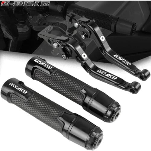 For Suzuki Bandit GSF1200 1996 1997 1998 1999 2000 GSF 1200 BANDIT Motorcycle CNC Brake Clutch Levers Handlebar Hand Grips ends
