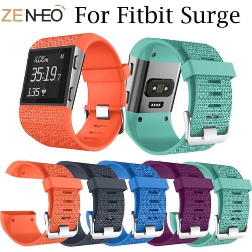Replacement Sport Silicone Watch Band for Fitbit Surge Strap Watchband for Fitbit Surge GPS Heart Rate Band withTool Watch Strap