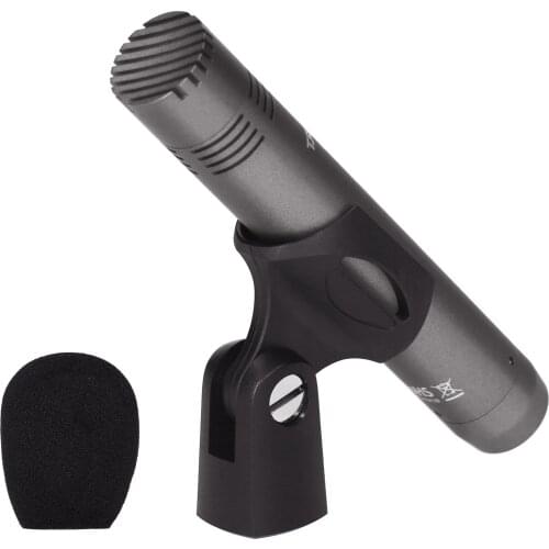 TAKSTAR CM-60 Professional Condenser Microphone XLR Cardioid Mic 48V Phantom Power Supply Studio Recording Broadcasting Stage